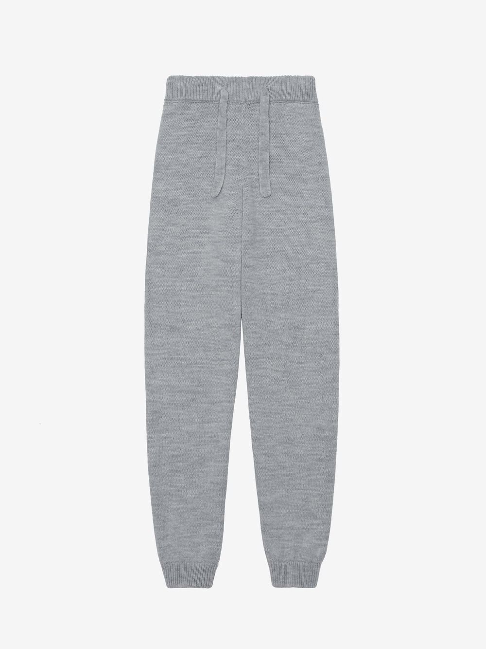 Костюм: свитер оверсайз и брюки XS/S, пепельно-серый - фото 6