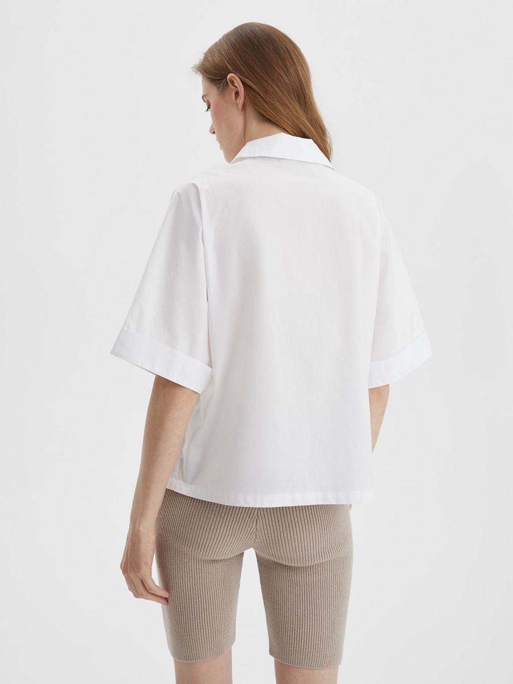 Рубашка с коротким рукавом XS/S, белый - фото 5