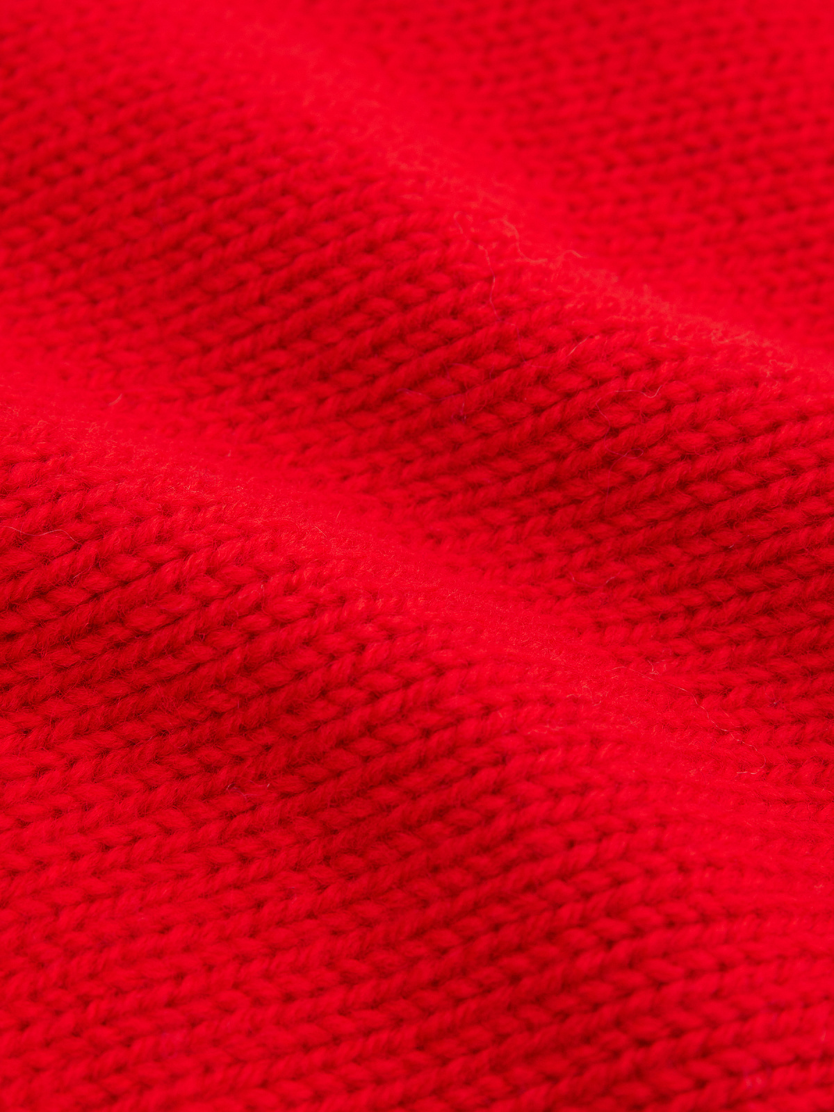 Косынка из шерсти, красный