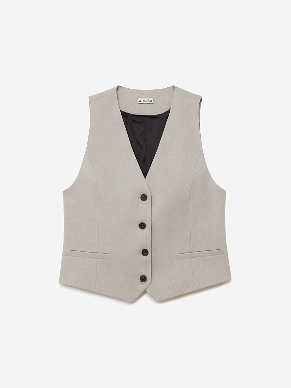 Жилет из костюмной ткани, фото 1