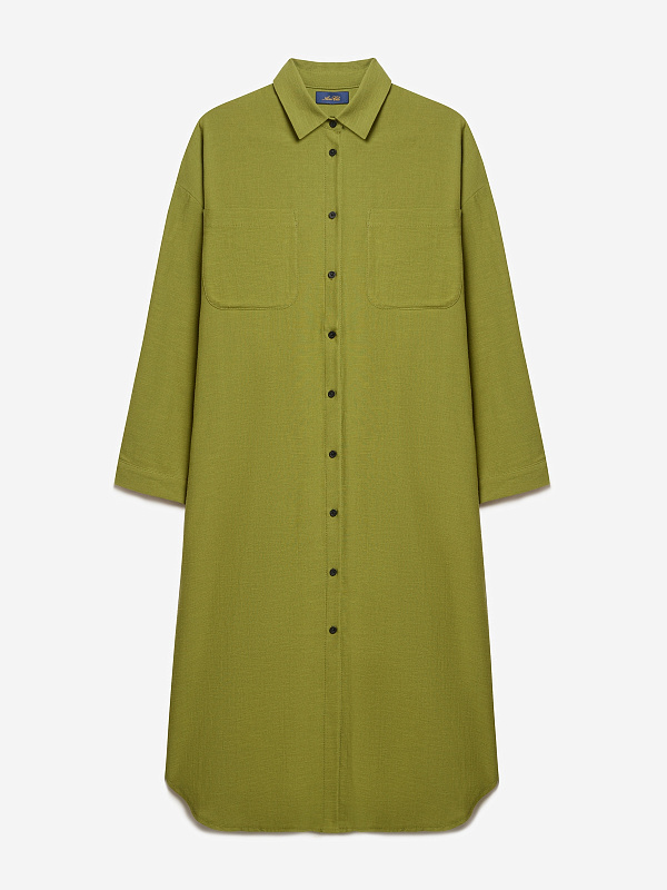 Платье-рубашка свободного кроя, фото 1