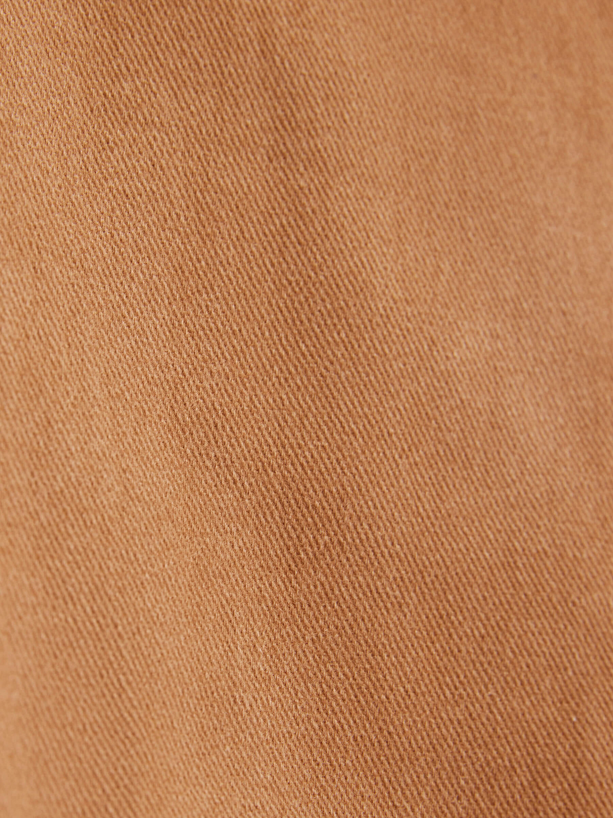 Брюки клеш из денима 0219, терракотовый