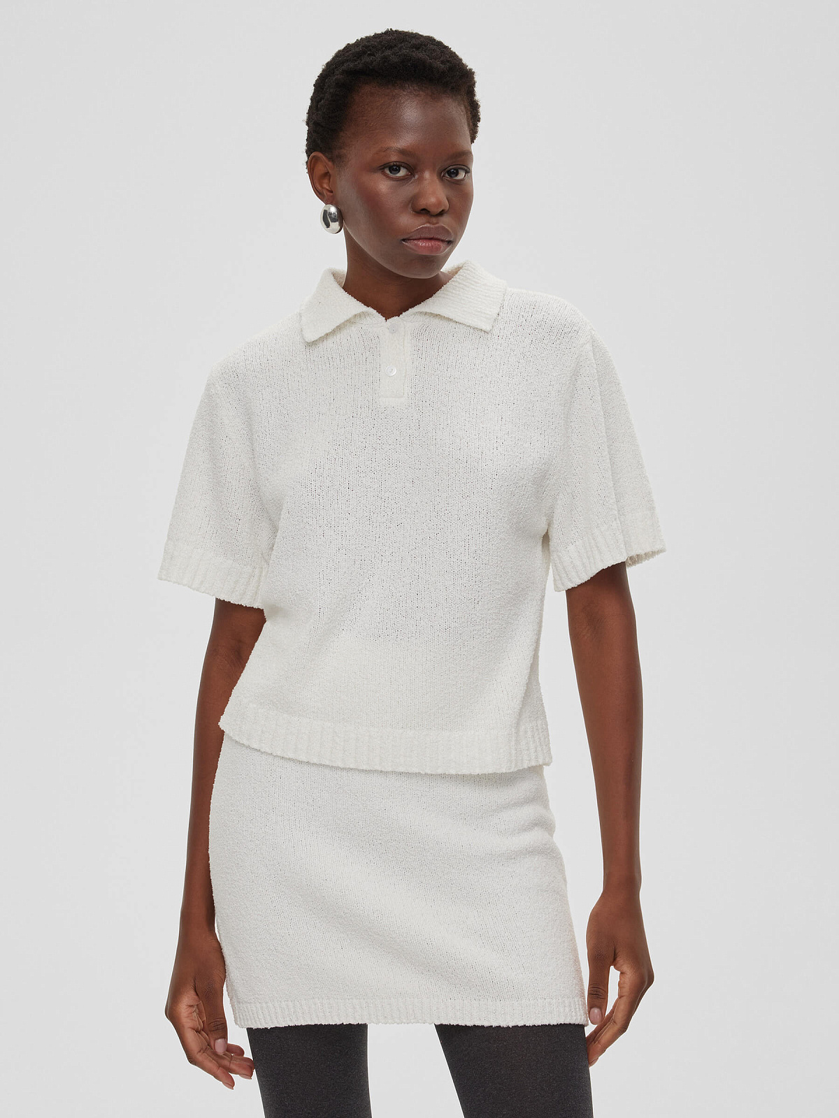 All white polo shop
