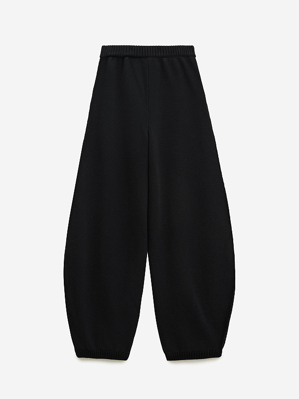 Брюки объемные из 100% хлопка, фото 1