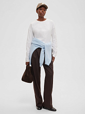 Лонгслив 0173, молочный