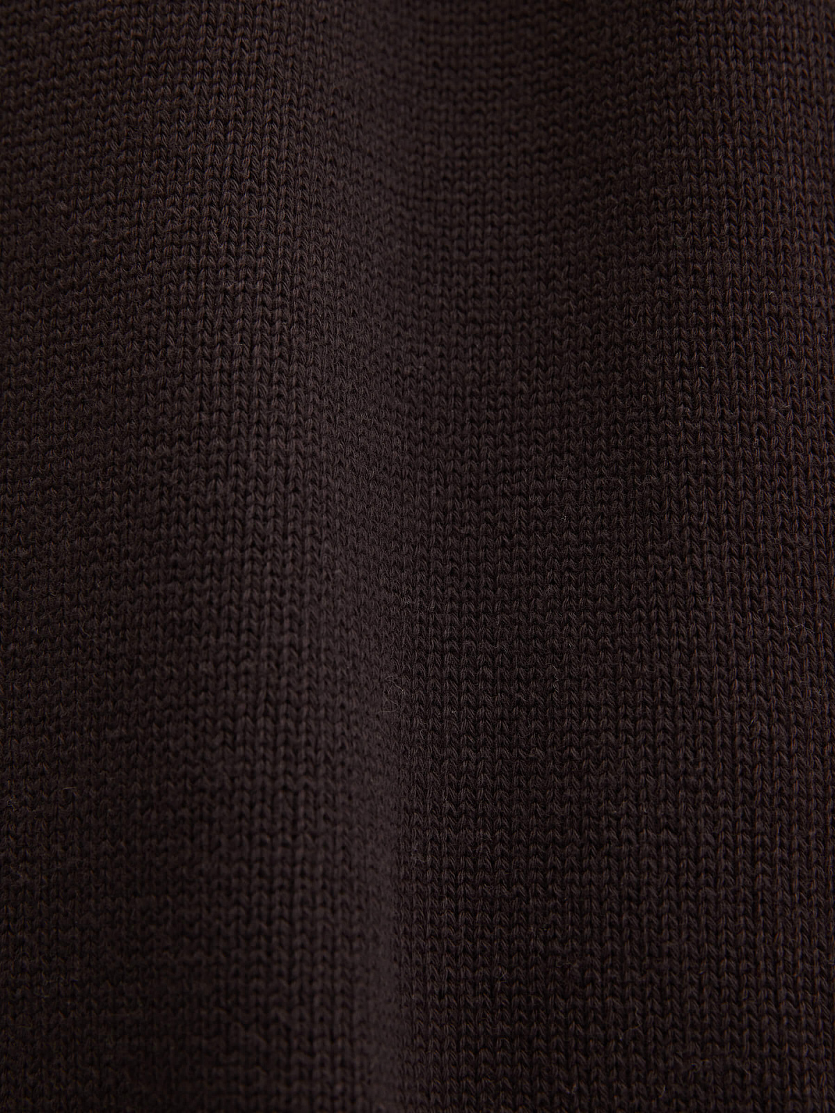 Брюки объемные из 100% хлопка, коричневый