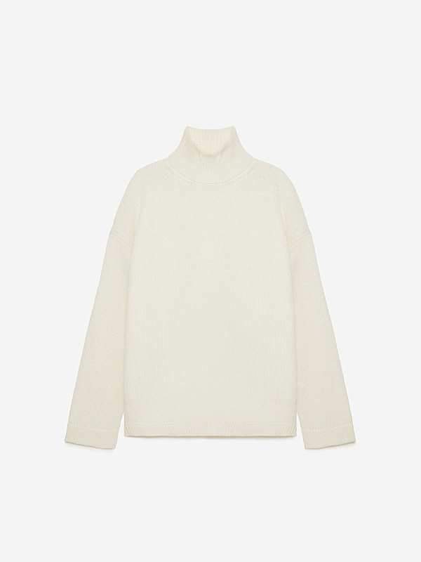 Свитер свободного кроя удлиненный, фото 1