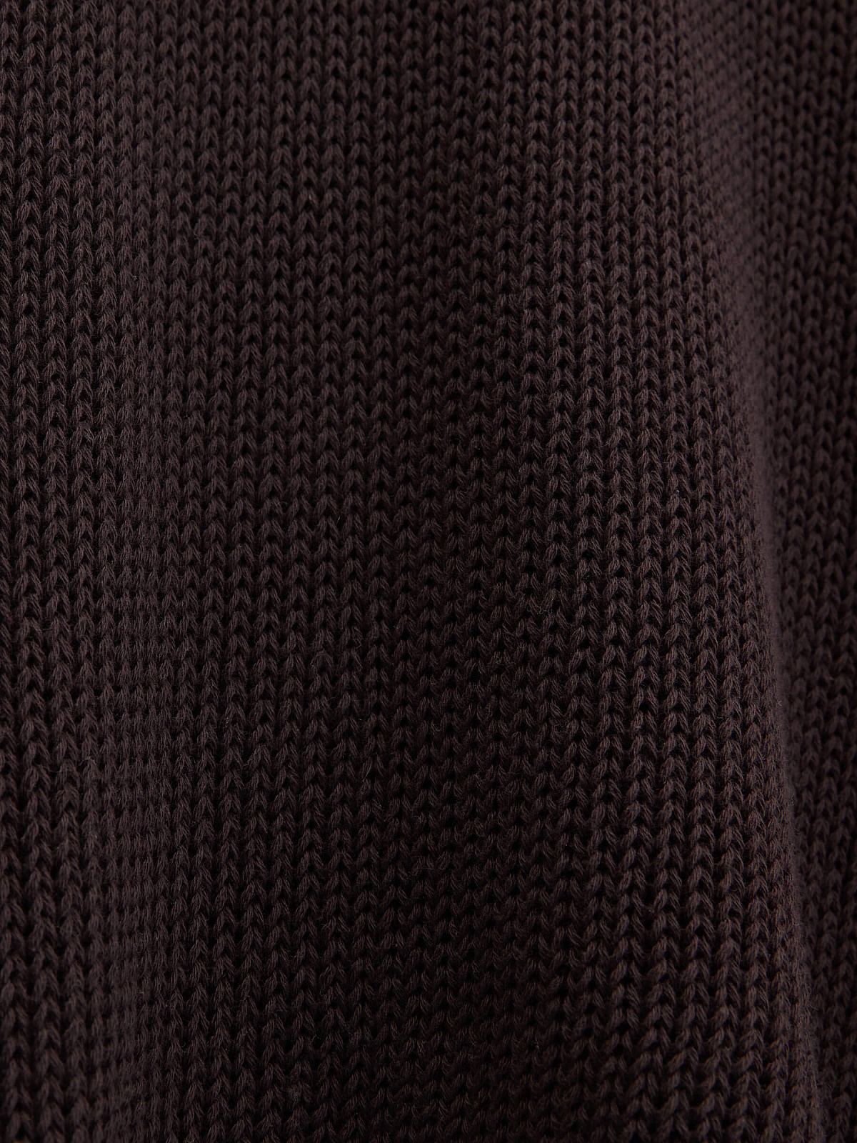 Джемпер сеточка из 100% хлопка, коричневый