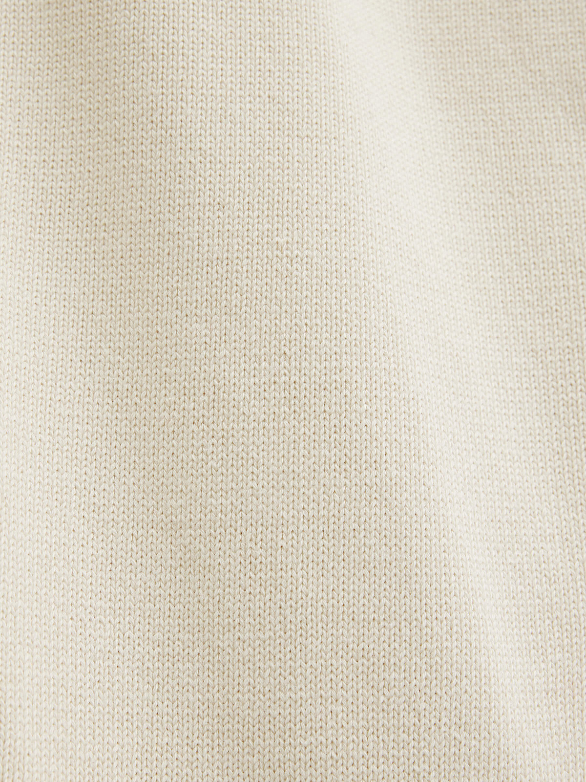 Брюки объемные из 100% хлопка, молочный