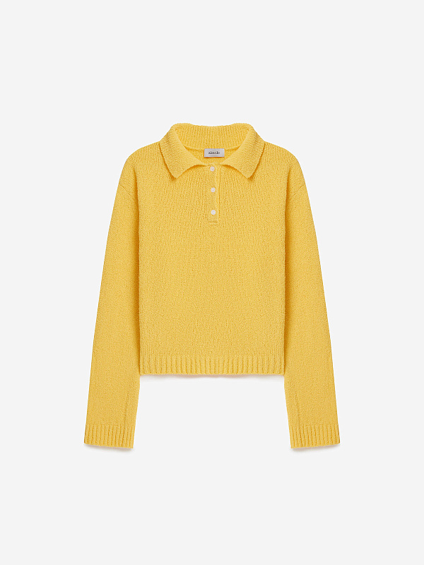 Джемпер регби из хлопка букле, фото 1