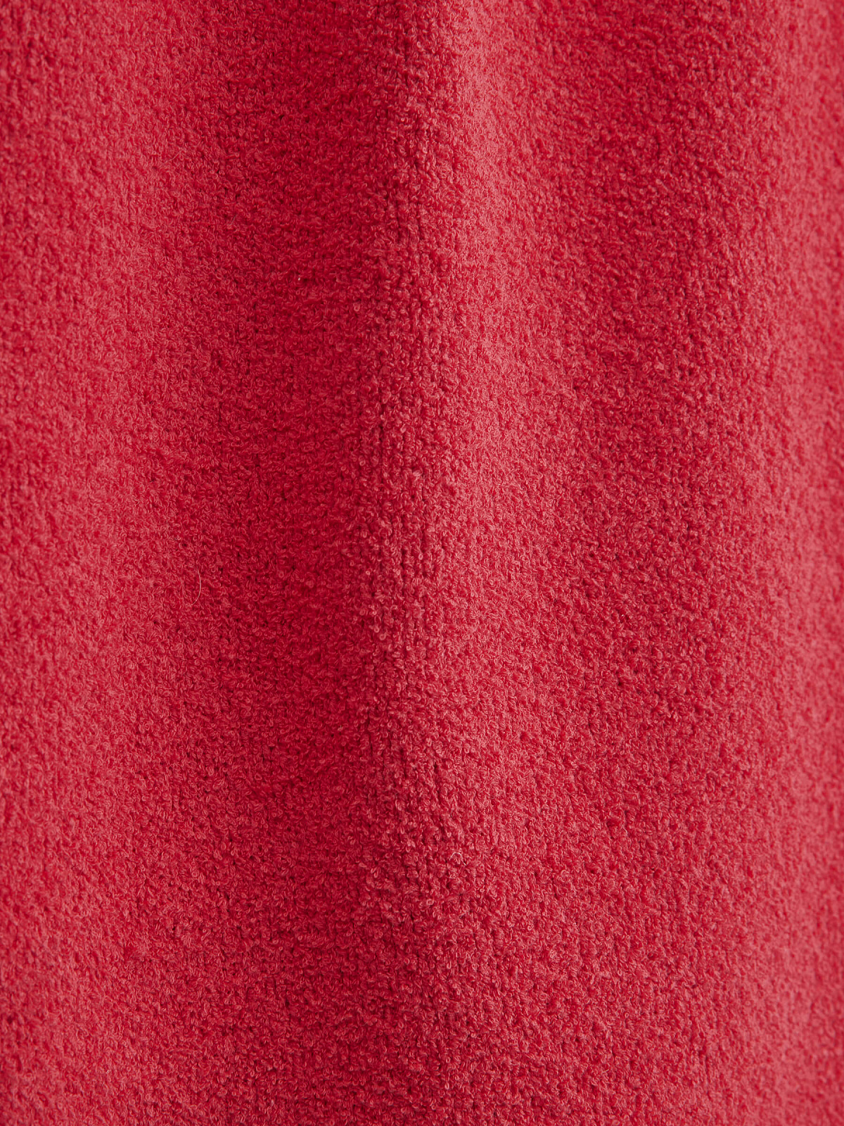 Кардиган из хлопка букле, красный