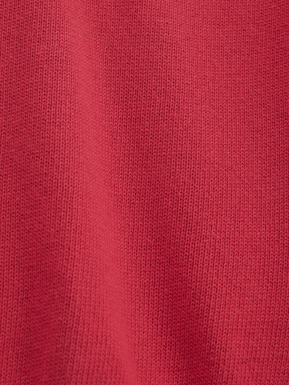 Поло с коротким рукавом из 100% хлопка, красный