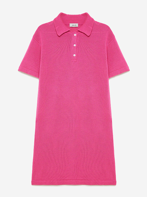 Платье-поло из хлопка, фото 1