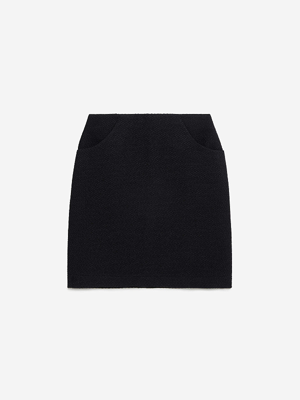 Юбка мини из шерсти, фото 1