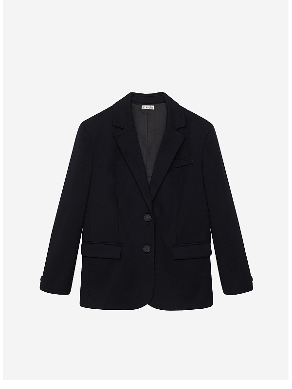 Жакет свободного кроя однобортный, фото 1