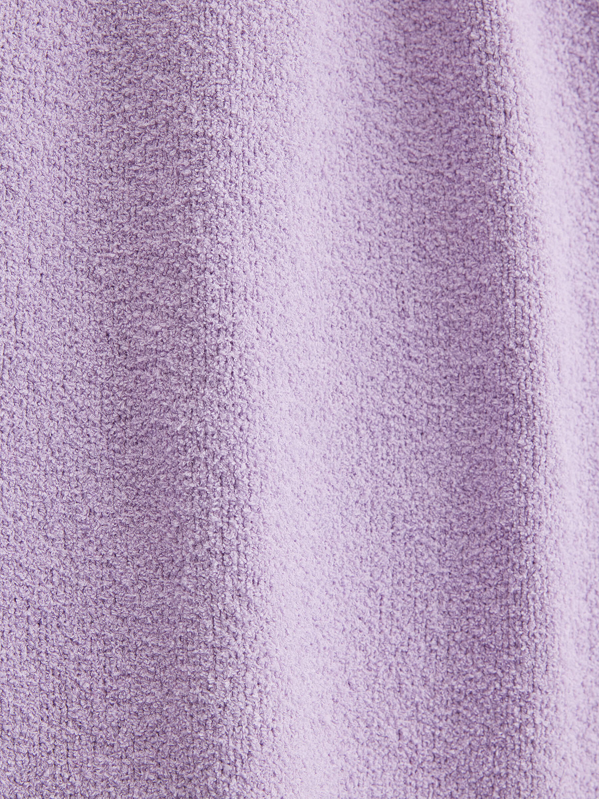 Юбка-мини из хлопка букле, лавандовый