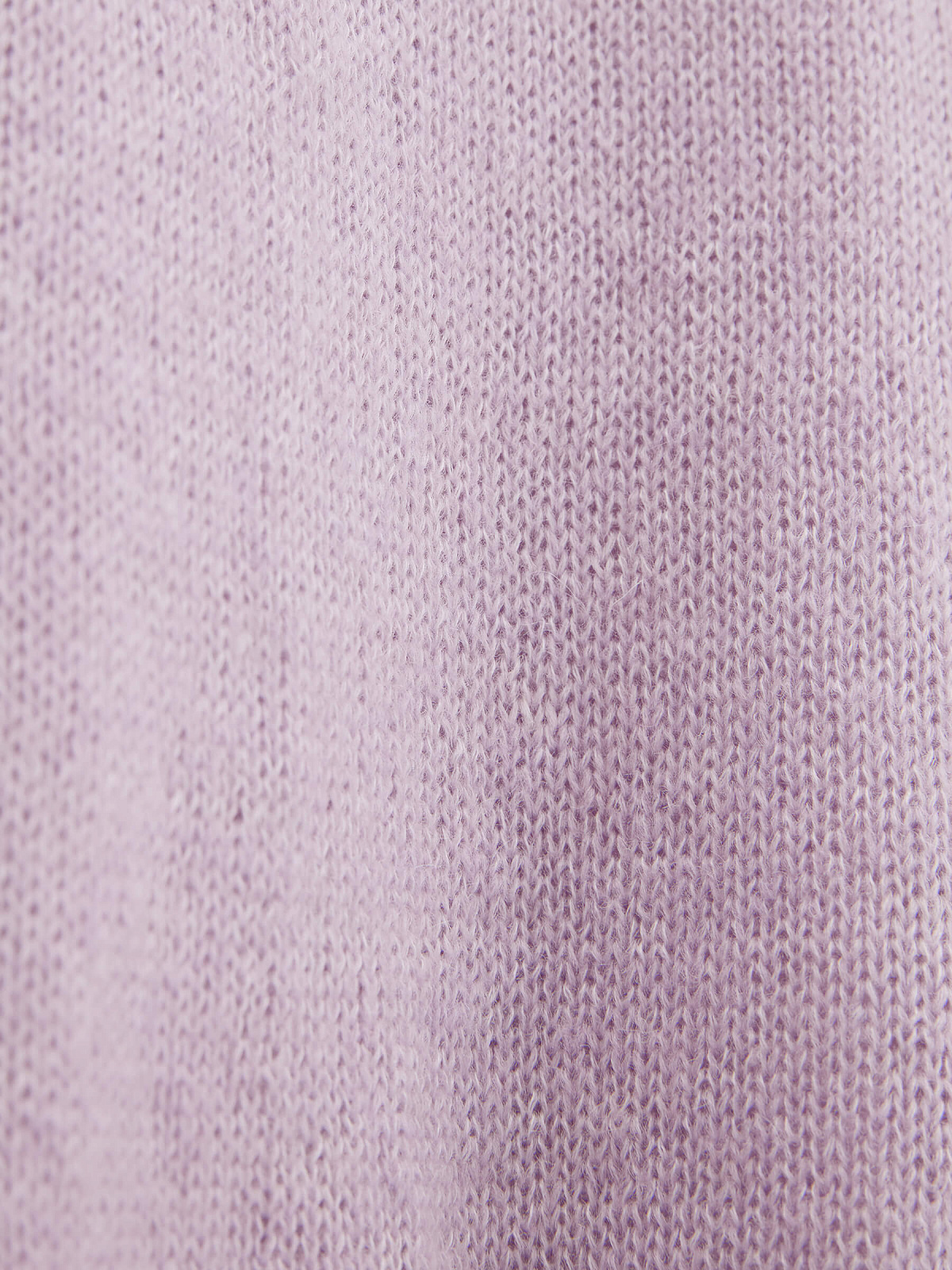 Поло с коротким рукавом из мохера, лавандовый