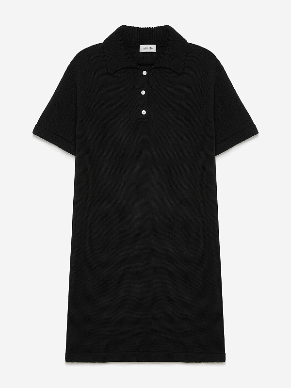 Платье-поло из хлопка, фото 1