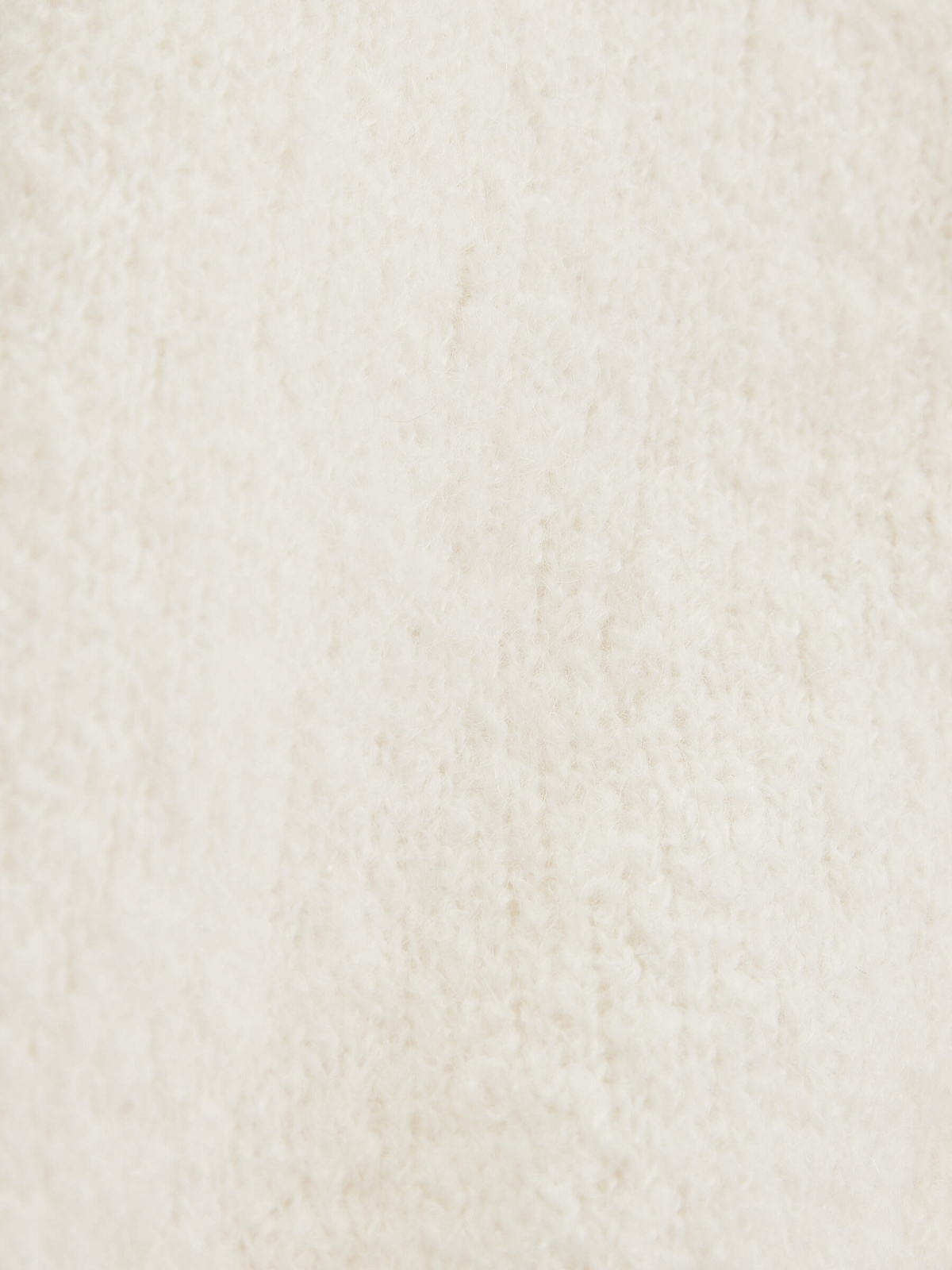 Кардиган на пуговицах из мохера, белый