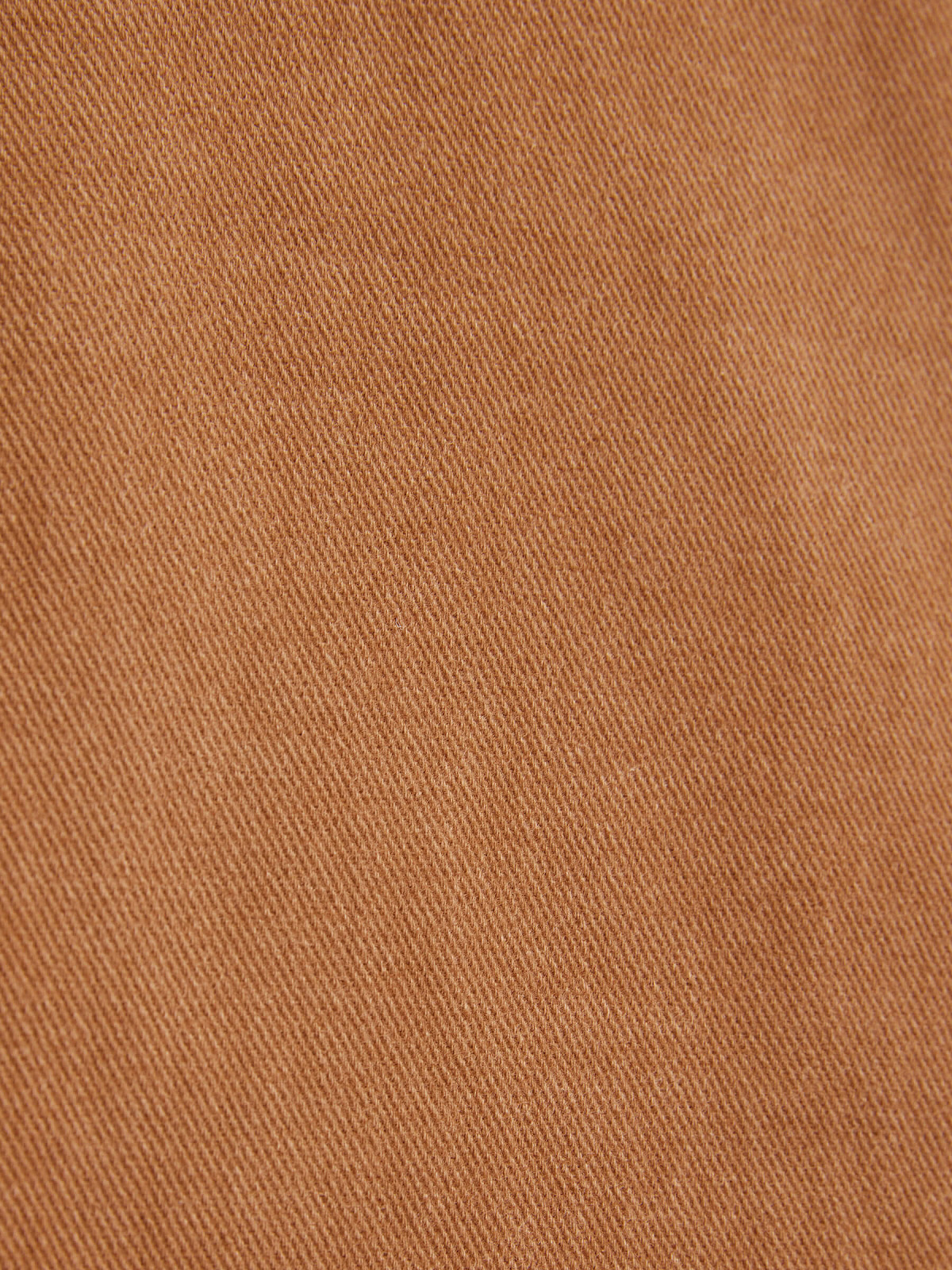 Юбка мини из денима 0218, терракотовый