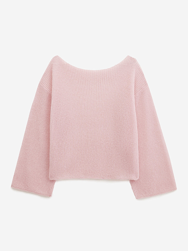 Джемпер из мохера прозрачный, фото 1