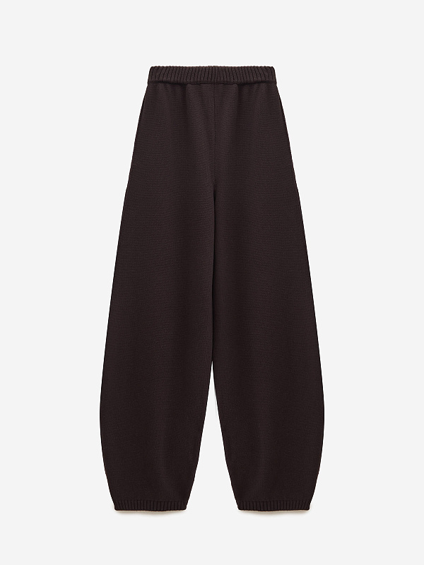 Брюки объемные из 100% хлопка, фото 1