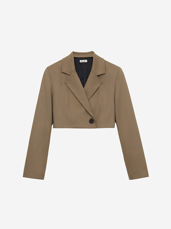 Кроп-жакет укороченный, фото 1