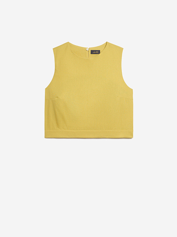 Топ из льняной ткани, фото 1