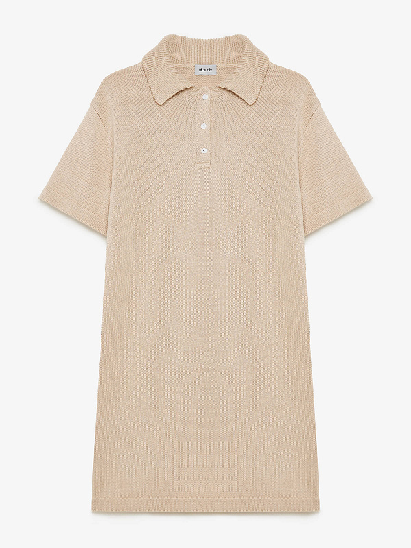 Платье-поло из хлопка, фото 1