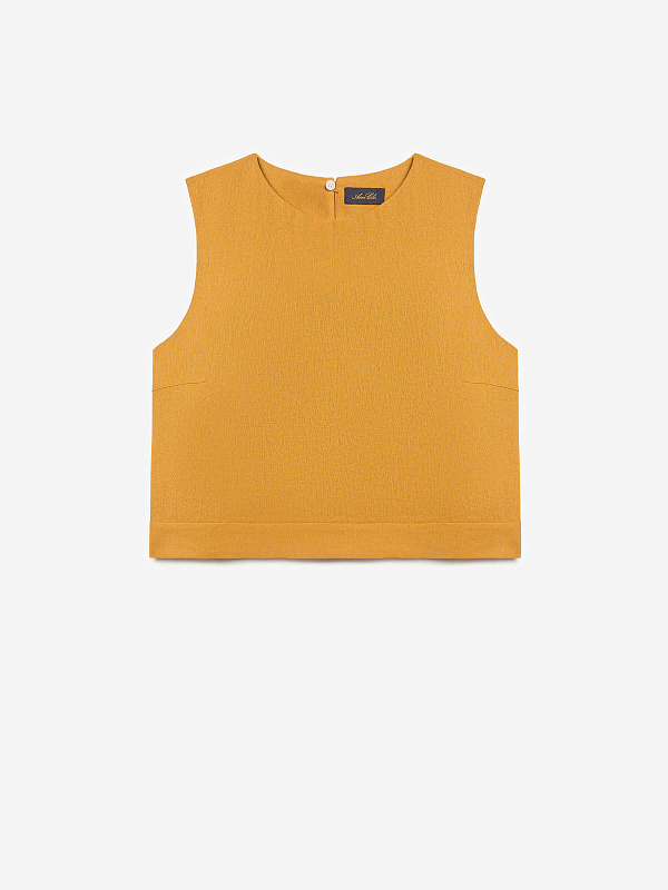 Топ из льняной ткани, фото 1