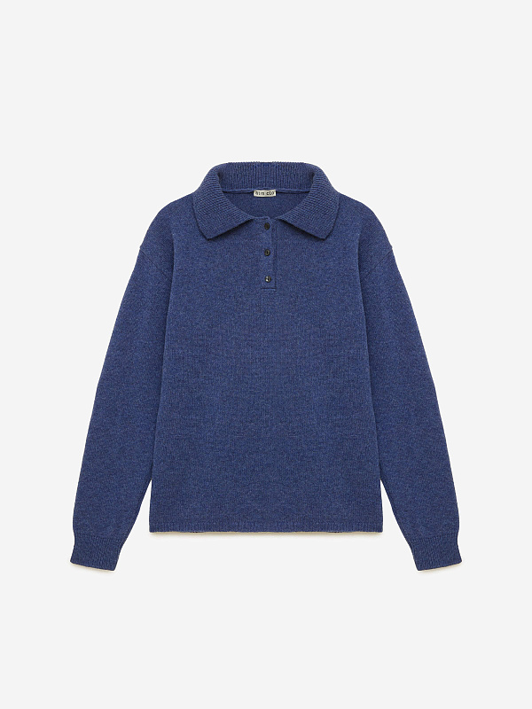 Джемпер регби из кашемира и шерсти, фото 1