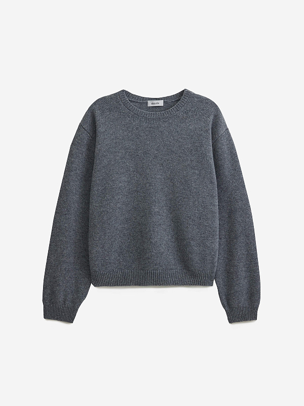 Джемпер свободного кроя из 100% мериноса, фото 1