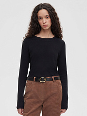 Лонгслив 0148, черный