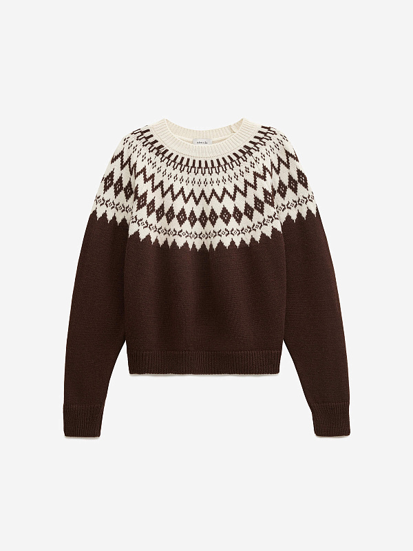 Джемпер с узором фэйр айл, фото 1