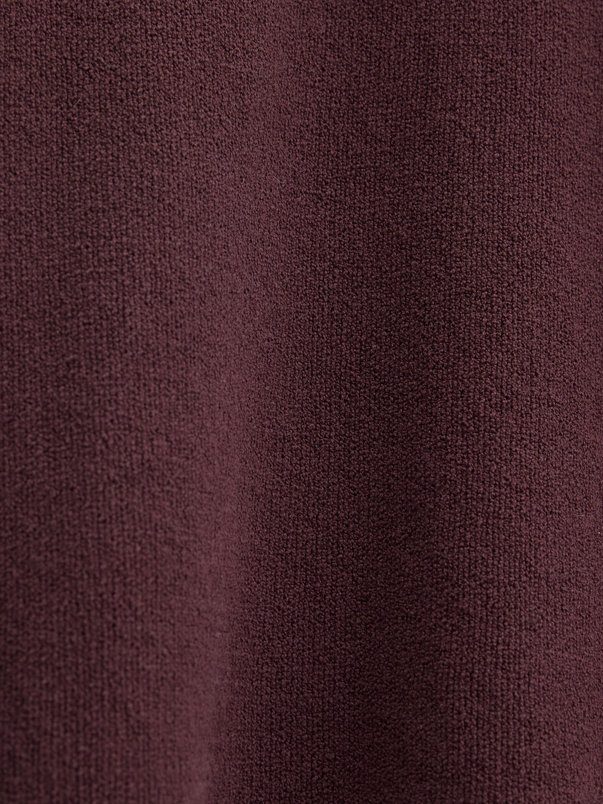 Брюки клеш из хлопка букле, сливовый