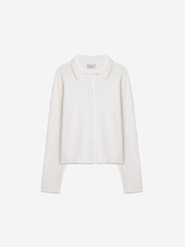 Кардиган из хлопка букле, фото 1