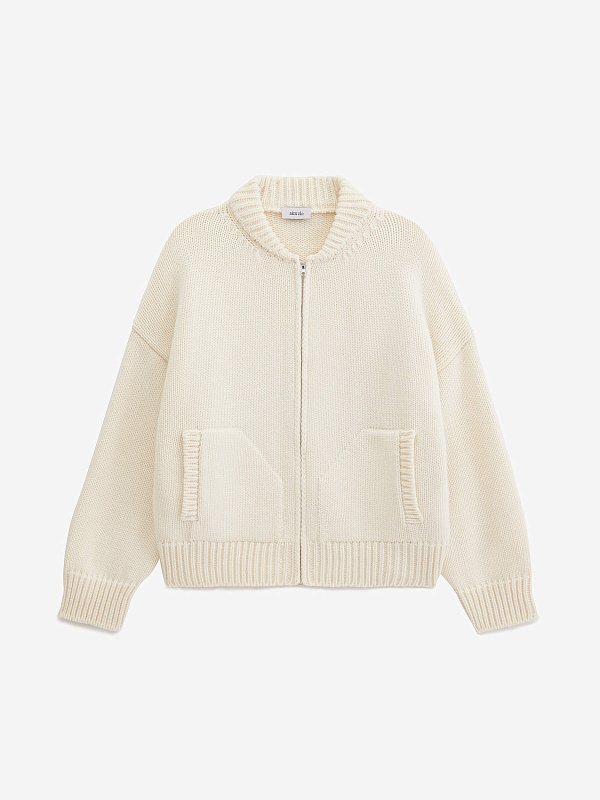 Вязаный бомбер, фото 1