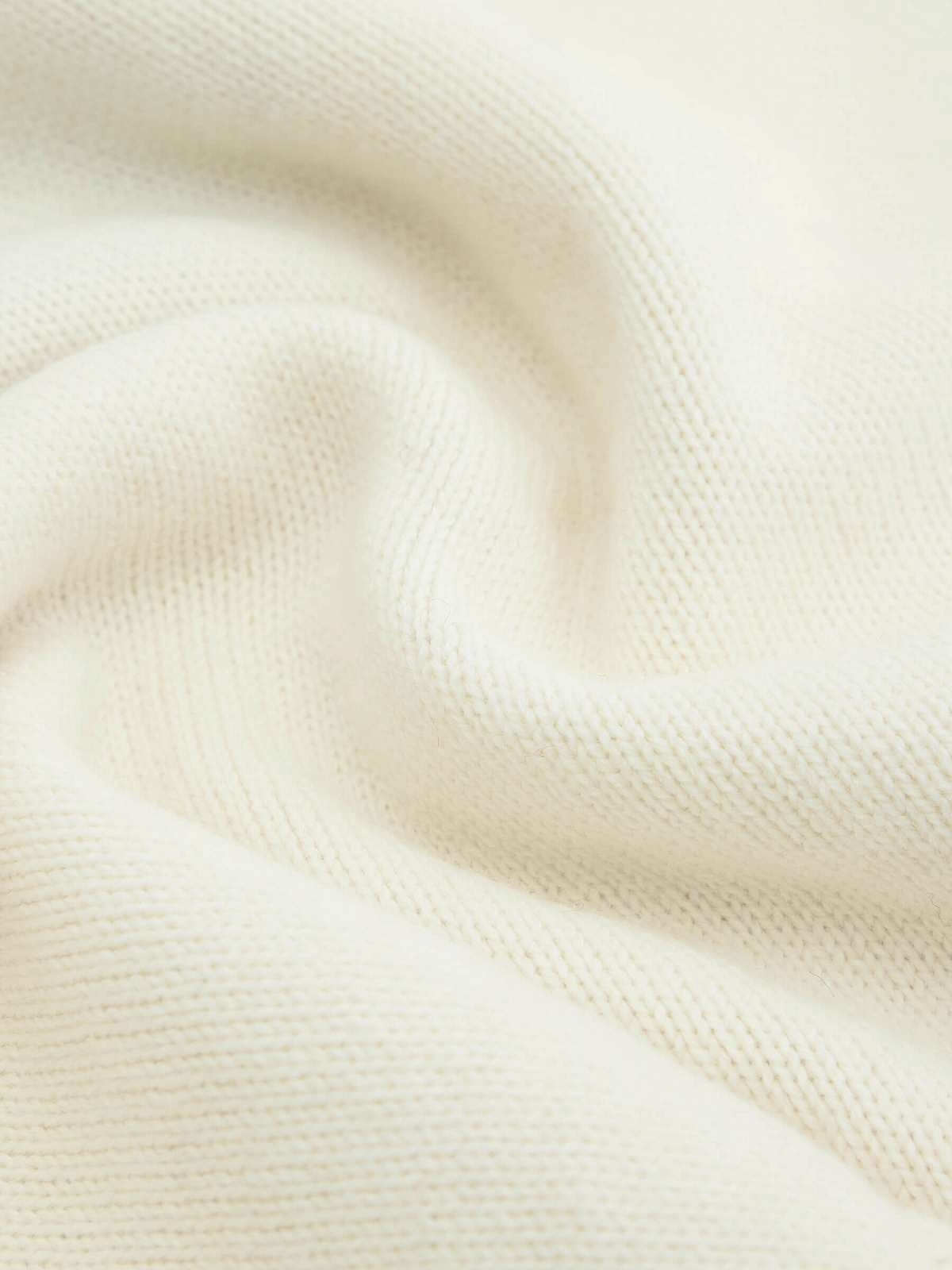 Свитер с интарсией лошадка, молочный