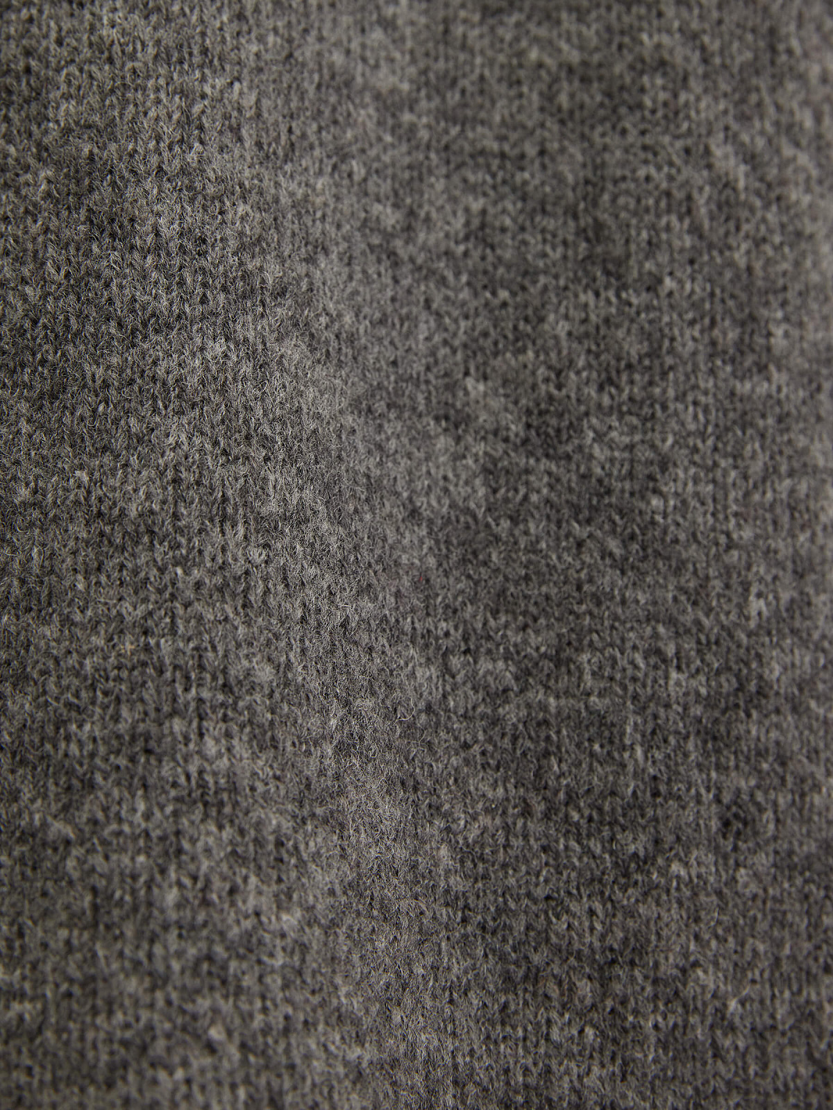 Юбка миди из мохера, серый