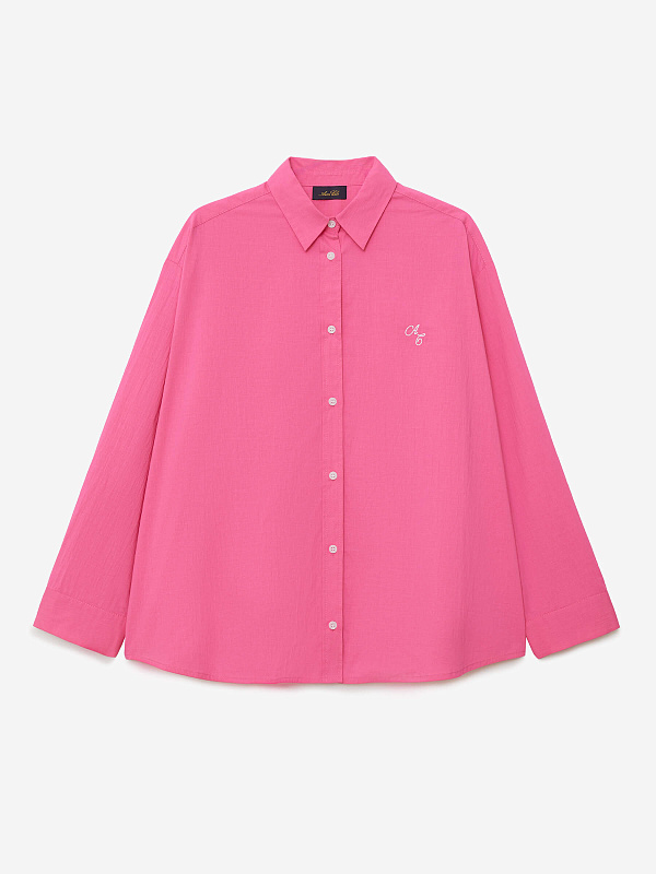 Рубашка свободного кроя из хлопка, фото 1