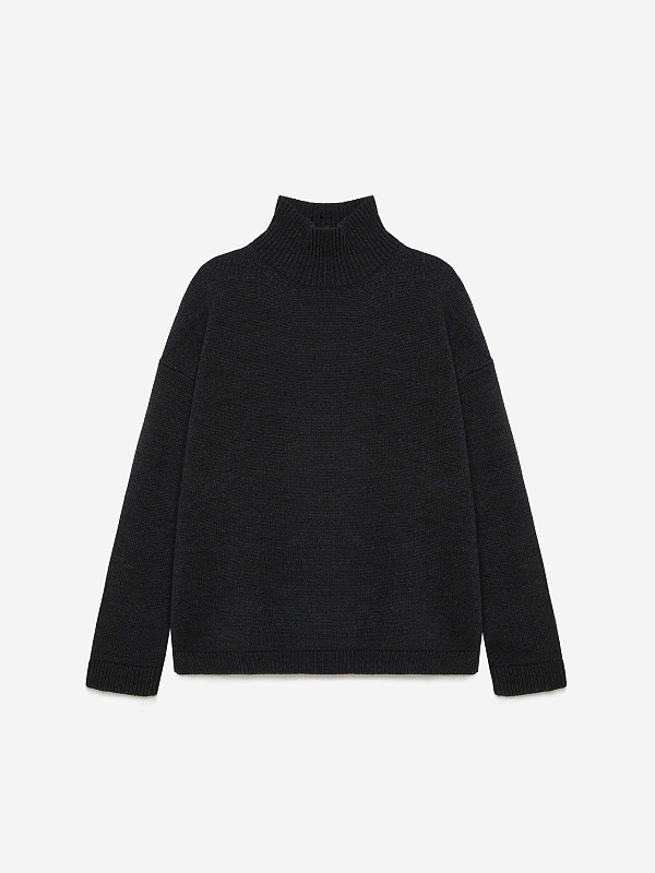 Свитер свободного кроя удлиненный, фото 1