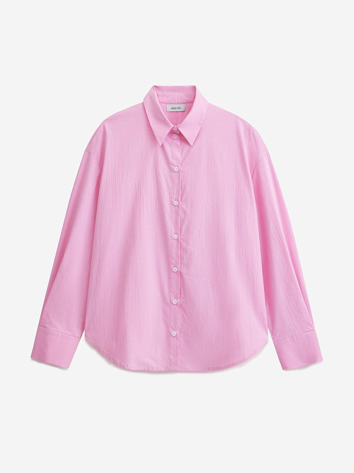 Рубашка свободного кроя 0221, розовый
