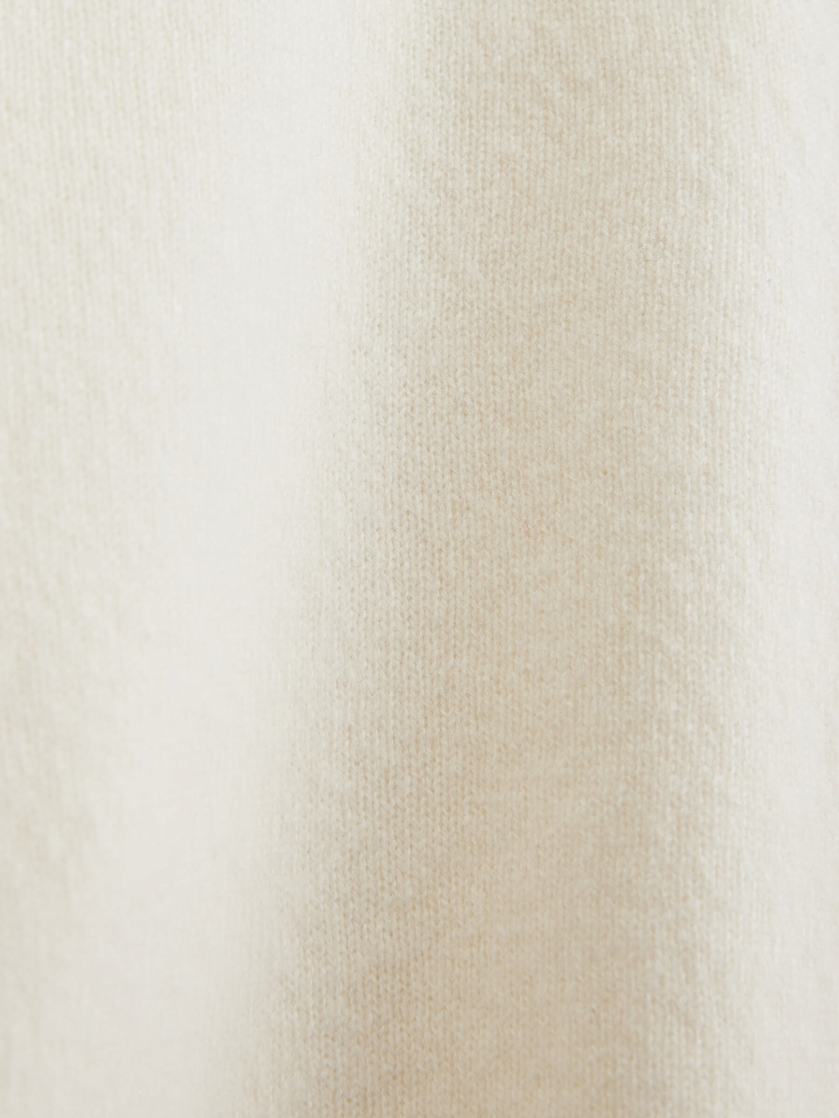 Джемпер с коротким рукавом из 100% мериноса, молочный