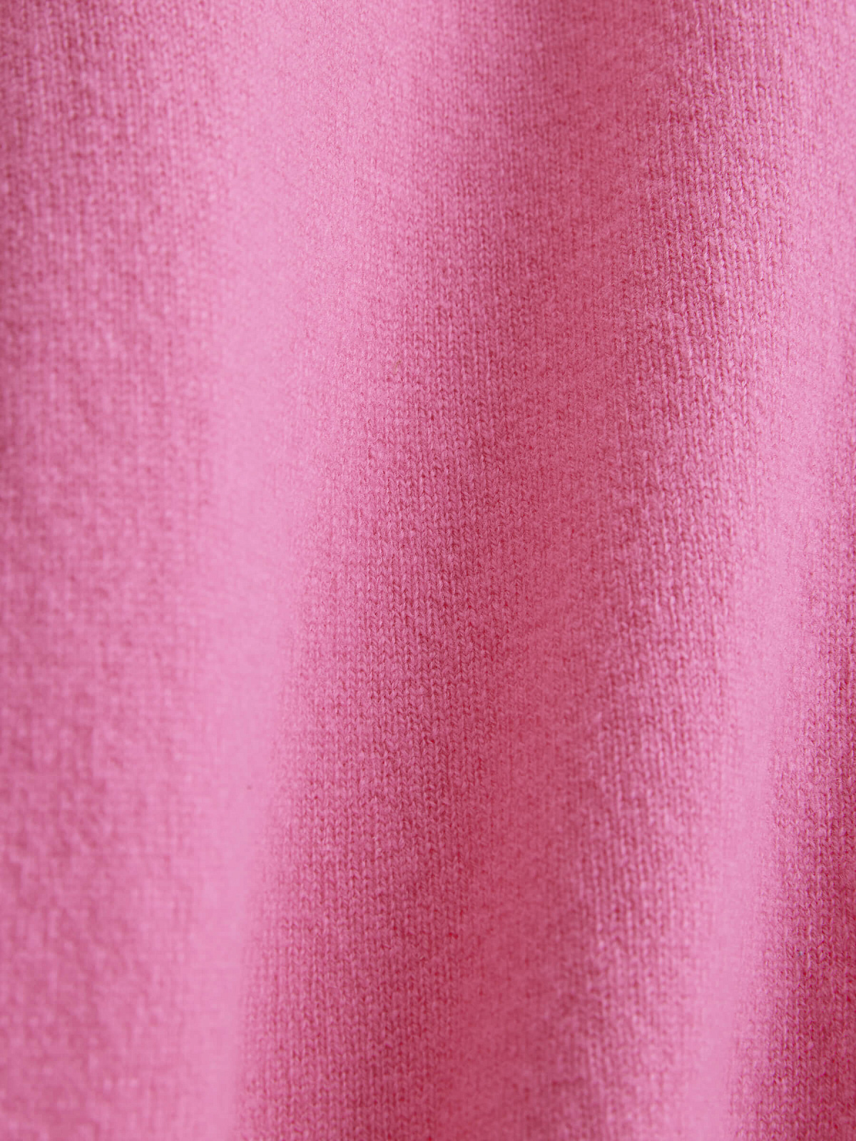 Кардиган с высоким воротником из 100% мериноса, розовый